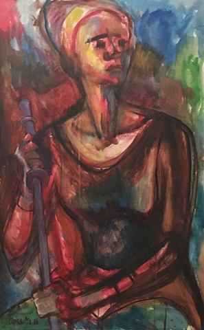 Woman With a Sword