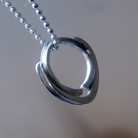 sterling silver/ metal smithing/ jewelry/ pendant 