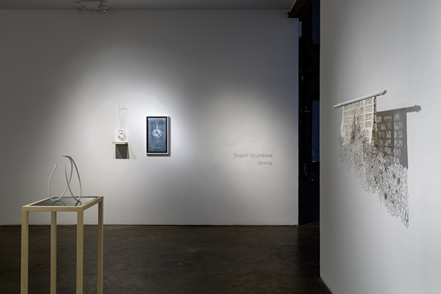 Installation View of "Zeroing" at Smack Mellon