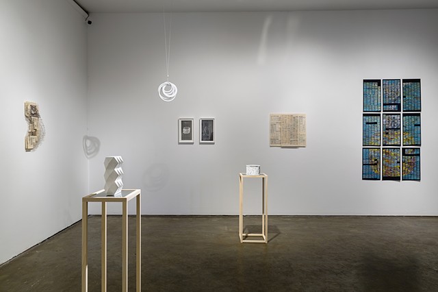 Installation View Of "Zeroing" at Smack Mellon 