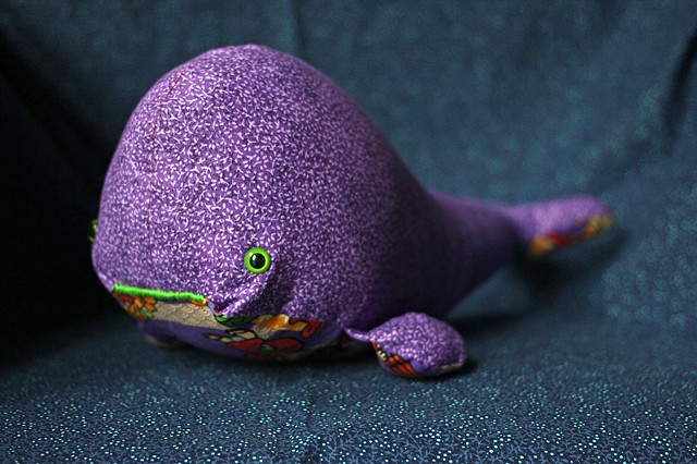Purple Anime Whale 2013