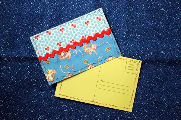 Patchwork Postcards - Mailable Quilts! 