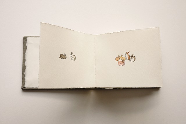 artist book rabbits