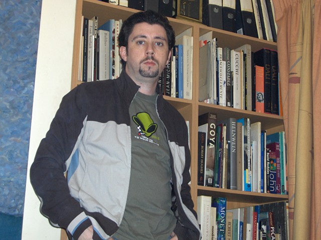 David Murphy, Cypher, The Panic Artist, photograph