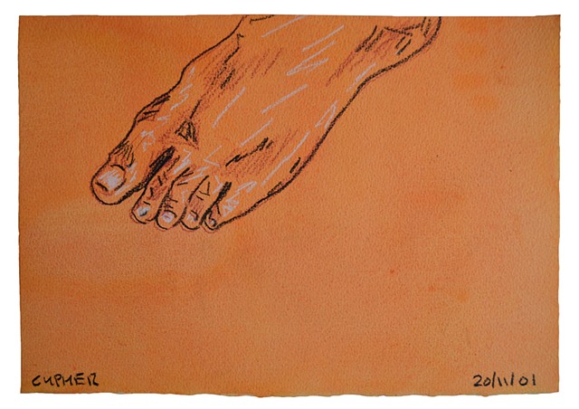Foot No. 2, 2001, david brendan murphy, cypher, the panic artist
