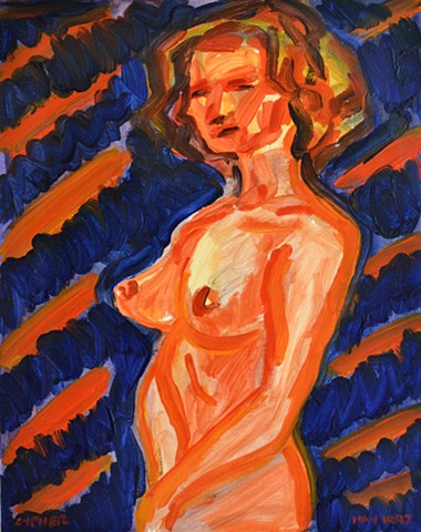 Nude Woman, david murphy, ireland, dublin, irish art, 