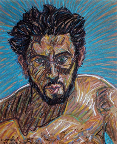 Radient Self-Portrait, 2003, david brendan murphy, cypher, the panic artist