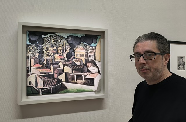David's First Visit to Picasso From The Studio, NGI No. 5