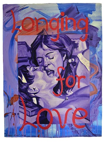 Longing For Love, david murphy, irish painter, irish artist,
