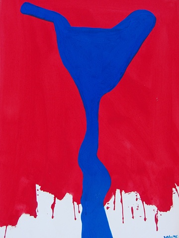 French Abstract No. 1, 1995, david brendan murphy, cypher, the panic artist