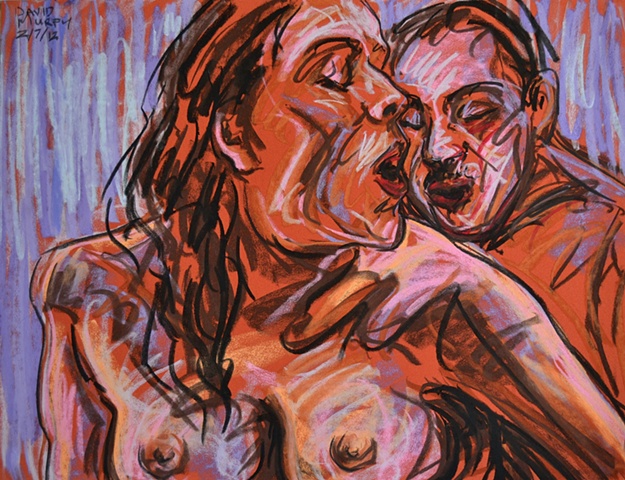 Erotic Frenzy No. 8, david murphy, Irish painter, Irish artist, Dublin, Ireland