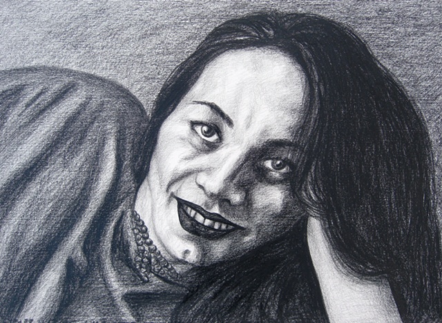 Charlotte Smiling, 1995, david brendan murphy, cypher, the panic artist