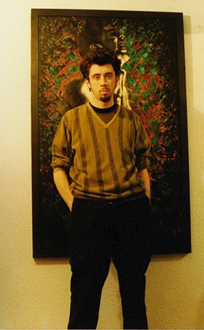 David Murphy, Cypher, The Panic Artist, writer, painter, Irish, Ireland, Dublin