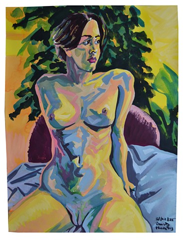 Fauve Female Nude