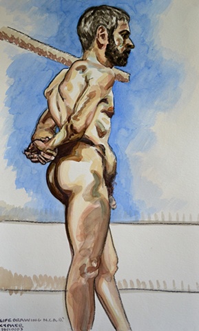 N.C.A.D. Standing Male Nude