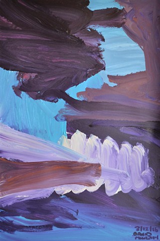 In Dreams, abstract, acrylic, David Murphy