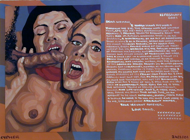 art brut, outsider, neo-expressionist, porn, erotica, pornography