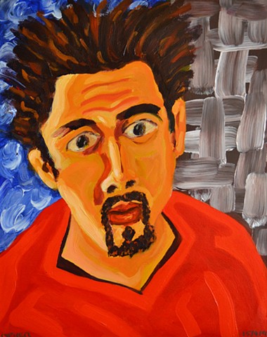 Bewildered Self-Portrait, cypher, the panic artist, david murphy