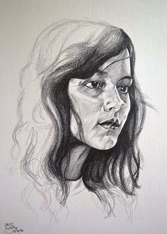 Portrait of A Girl, 1990, david brendan murphy, cypher, the panic artist