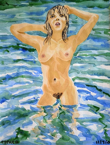 Nude Woman in Sea No. 2