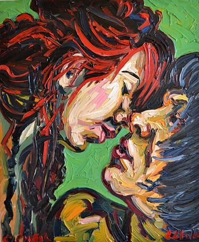 Lesbian Lovers, David Murphy, affordable art, reasonable art