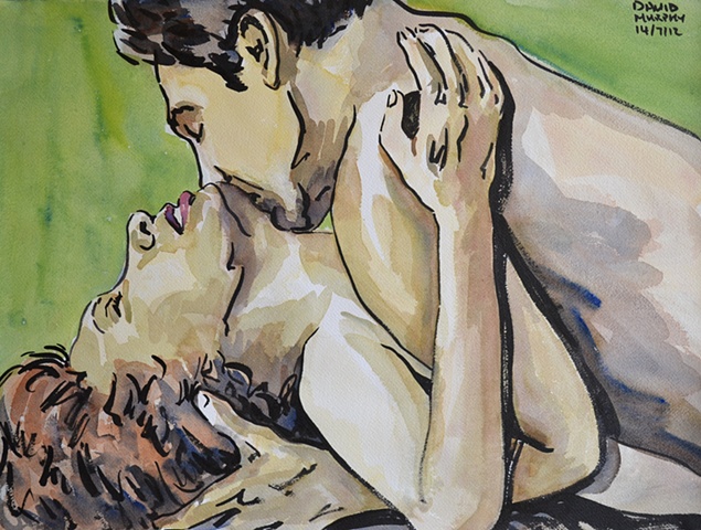 Erotic Frenzy No. 14, david murphy, Irish painter, Irish artist, Dublin, Ireland
