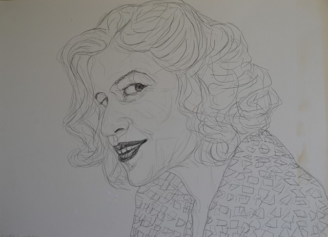 Smiling Woman, 1993, david brendan murphy, cypher, the panic artist