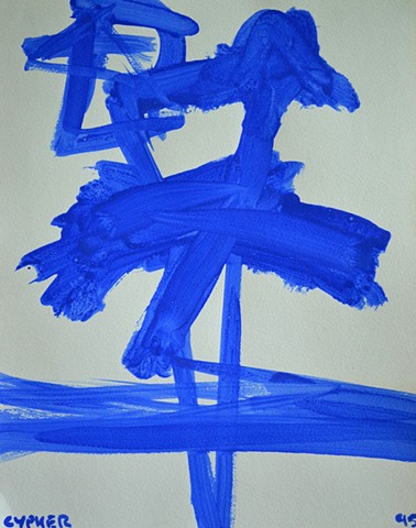 Blue Abstract No. 1