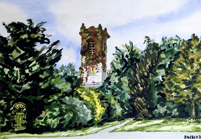 St. Annes Tower, 2004, david brendan murphy, cypher, the panic artist