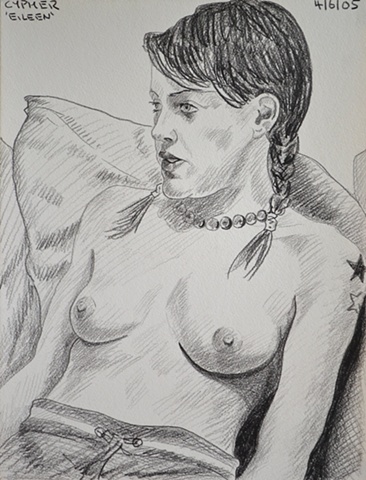 female nude, life-drawing, girlfriend, pencil, work on paper, expressive, contemporary art, fine art, curator, art collector, visual art, art lover, kunst