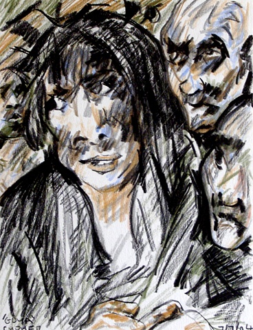 Study After Goya No. 7, 2004, david brendan murphy, cypher, the panic artist