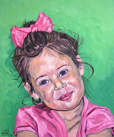 child, girl, portrait, oils, oil on canvas board, painting, male painter, contemporary painting, expressive, contemporary art, fine art, curator, art collector, visual art, art lover, kunst