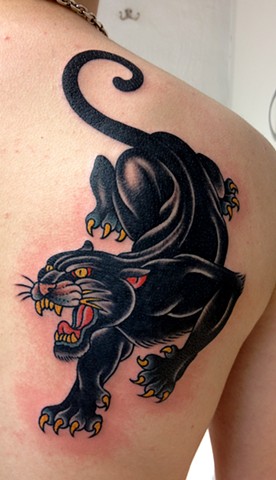 Panther Tattoo, Cat Tattoo
