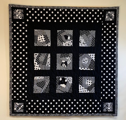 Black and White Quilt