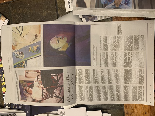 New York Times Full Page Coverage