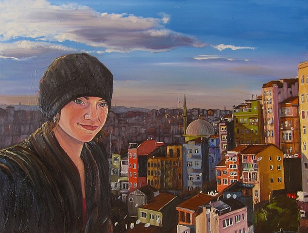 Gabrielle Reeves: Self Portrait in Istanbul