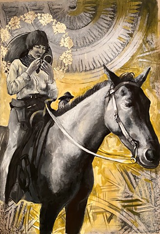 Woman on Horseback 