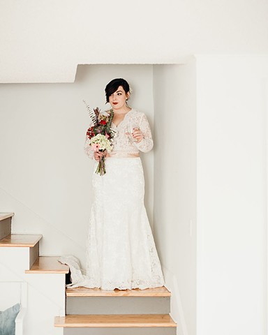 Bride with Bouquet