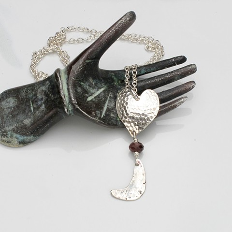 I loe you to the moon... necklace #121