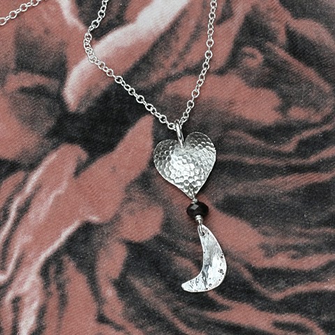 I loe you to the moon... necklace #121