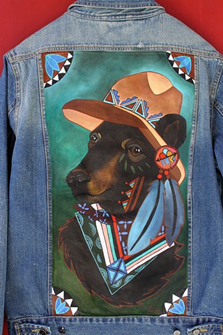 "Navajo Black Bear" Commission (SOLD)
