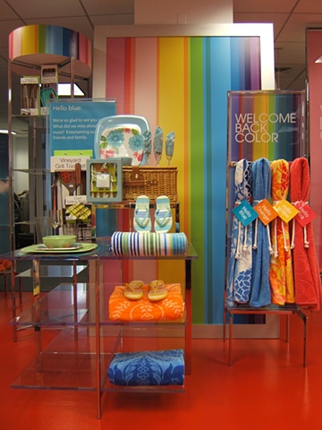 Macy's Corporate Marketing: Welcome Back Color Campaign, Showroom Proposal, Home Presentation