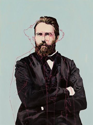 Herman Melville with Nathaniel Hawthorn