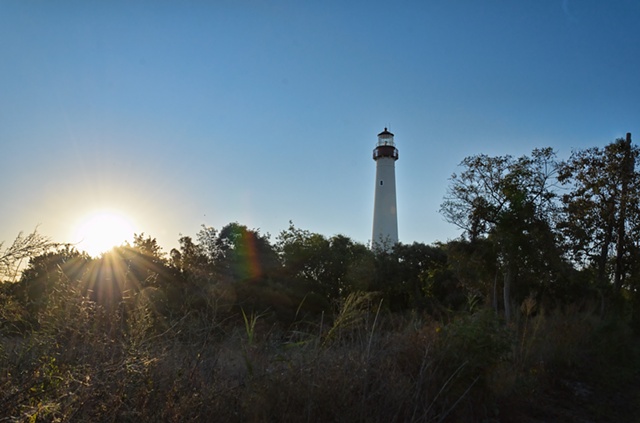 Sunrise at Cape May Lighthouse, Oct 2011