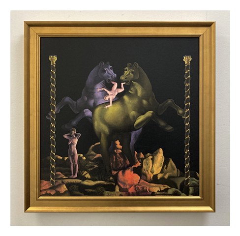 BLACK SUN  (After Piero Di Cosimo)