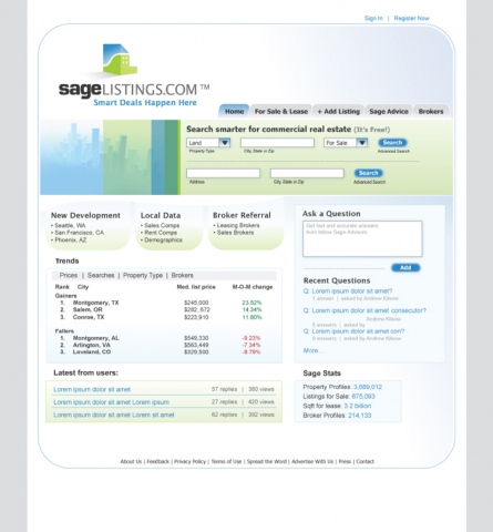 Sage Listings