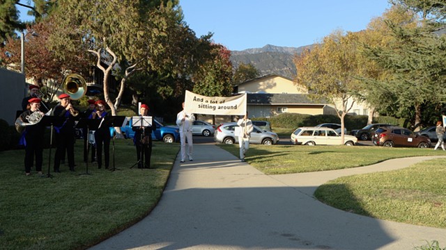 still image from Mid-Pandemic March