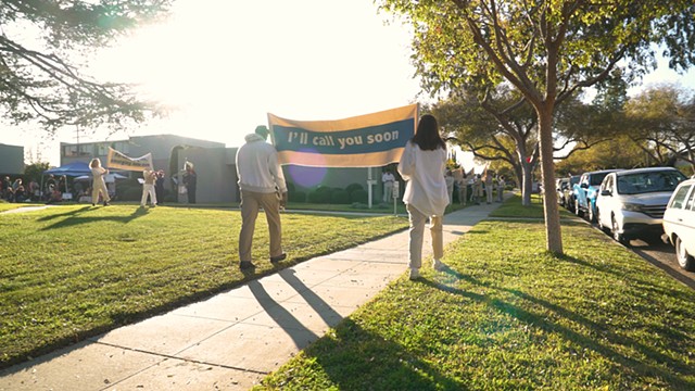 still image from Mid-Pandemic March