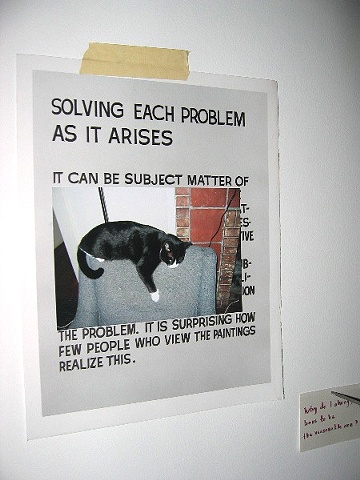 Solving Each Problem as It Arises