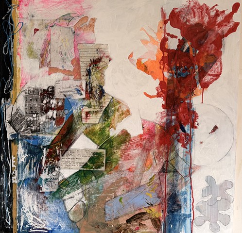 The Crows Flew Up in a Rush